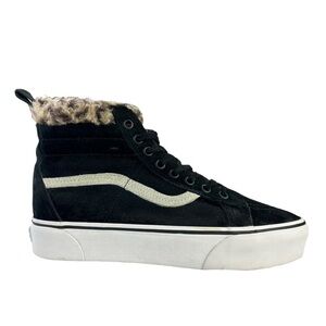 Vans Shoes M7.5 W9 All Weather MTE SK-8 Hi Top Platform Faux Fur‎ Lined Sneakers